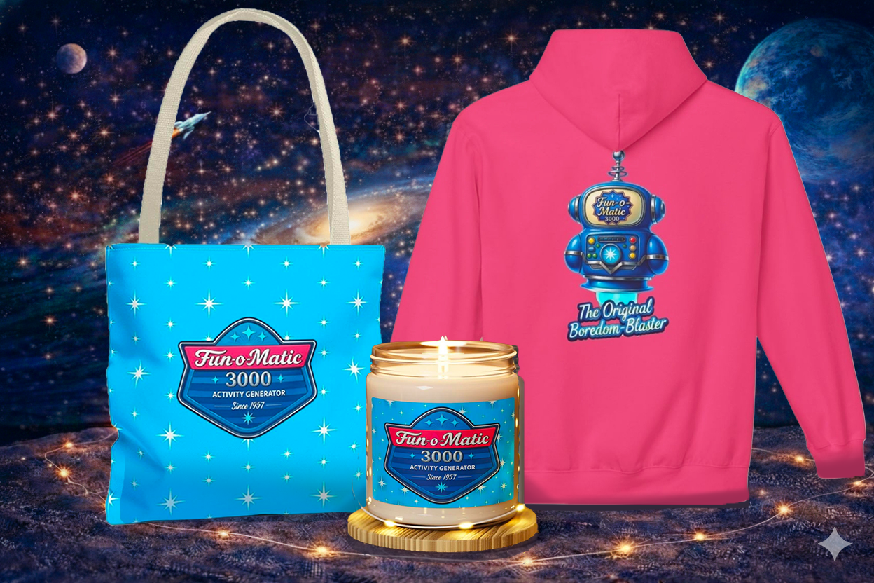 Fun-O-Matic merchandise collection